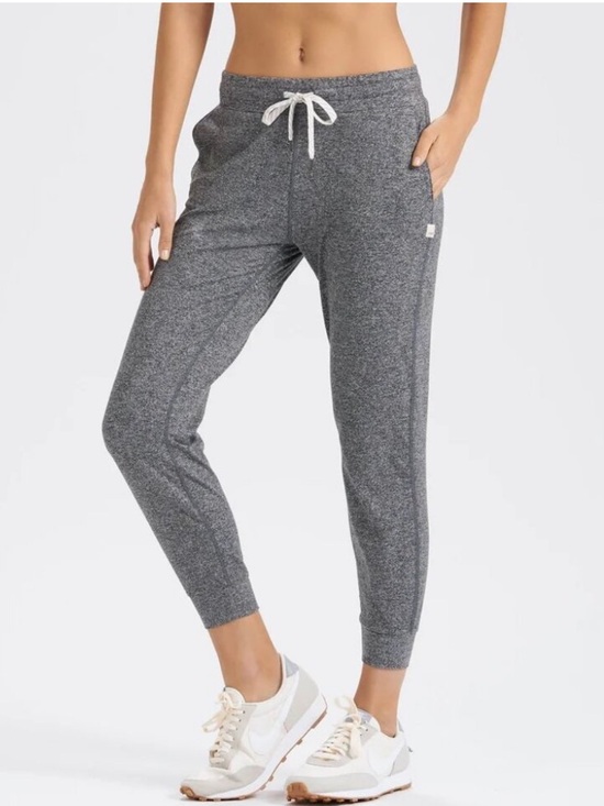 Vuori Pants - Vuori Performance Jogger DreamKnit Heather Gray Sz Small Activewear Hiking